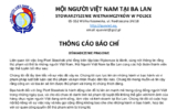 Hội người Việt Nam tại Ba Lan: Thông cáo báo chí Hội người Việt Nam tại Ba Lan: Thông cáo báo chí