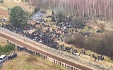Tình hình ở biên giới Ba Lan-Belarus lại căng thẳng Tình hình ở biên giới Ba Lan-Belarus lại căng thẳng