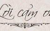 Lời cảm ơn Lời cảm ơn
