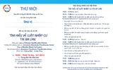 Thư mời tham dự hội thảo Thư mời tham dự hội thảo