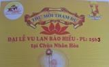 Thư mời tham dự Đại lễ Vu Lan báo hiếu tại Ba Lan Thư mời tham dự Đại lễ Vu Lan báo hiếu tại Ba Lan