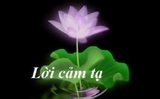 Lời cảm tạ Lời cảm tạ