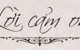 Lời cảm ơn của gia đình ông Phạm Minh Đức Lời cảm ơn của gia đình ông Phạm Minh Đức