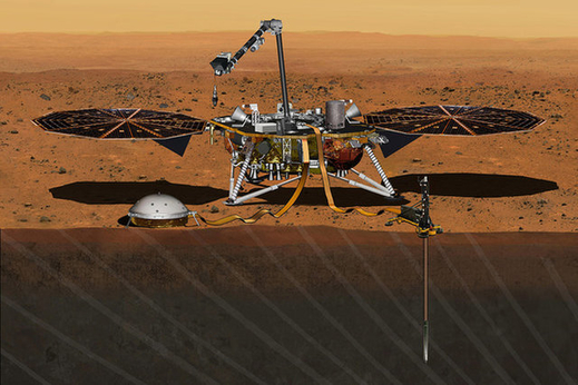 InSight Lander: có mục tiêu thám hiểm bên trong của sao Hỏa InSight Lander: có mục tiêu thám hiểm bên trong của sao Hỏa