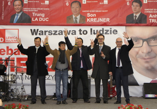 Lần đầu tiên có ứng cử viên gốc Việt tham gia vận động bầu cử hội đồng nhân dân các cấp tại Ba Lan - ảnh 1
