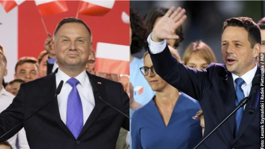 Exit Poll: Duda 50.4%, Trzaskowski 49.6% kết quả vẫn chưa phân thắng bại. Exit Poll: Duda 50.4%, Trzaskowski 49.6% kết quả vẫn chưa phân thắng bại.