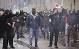 Biểu tình phản đối chính phủ ở Brussels và thủ đô Sofia của Bulgaria