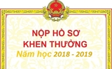 Thông báo nộp hồ sơ khen thưởng học sinh,
sinh viên năm học 2018-2019 Thông báo nộp hồ sơ khen thưởng học sinh,
sinh viên năm học 2018-2019