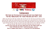 Thông báo mời tham dự Chương trình Chung kết Liên hoan Nghệ thuật Thông báo mời tham dự Chương trình Chung kết Liên hoan Nghệ thuật