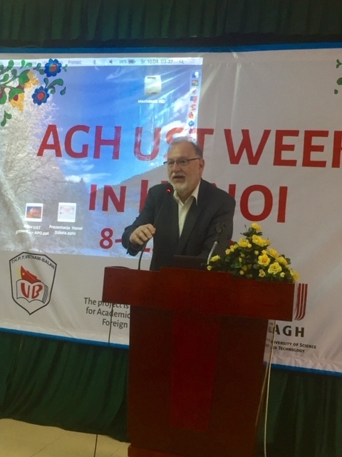 Tuần lễ học viện khoa học và công nghệ AGH - Krakow tại Hà Nội Tuần lễ học viện khoa học và công nghệ AGH - Krakow tại Hà Nội