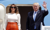 Đệ nhất phu nhân Melania Trump và Tổng thống Mỹ phát biểu tại Ba Lan ngày 6/7/2017 Đệ nhất phu nhân Melania Trump và Tổng thống Mỹ phát biểu tại Ba Lan ngày 6/7/2017