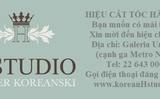 Hiệu cắt tóc Hàn Quốc